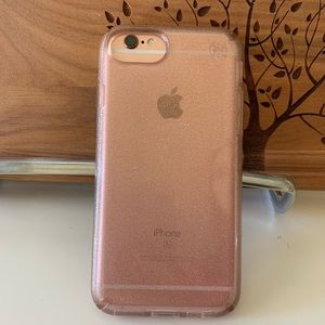 Speck Presidio Clear + Glitter IPhone 6 6S 7 8 SE